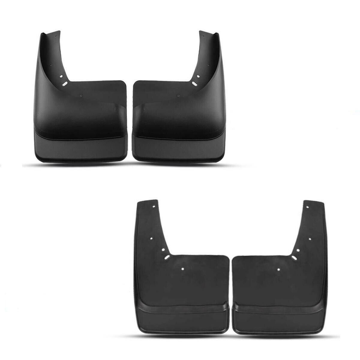 4x Mudflaps Splash Guards Mudguards For Chevrolet GMC