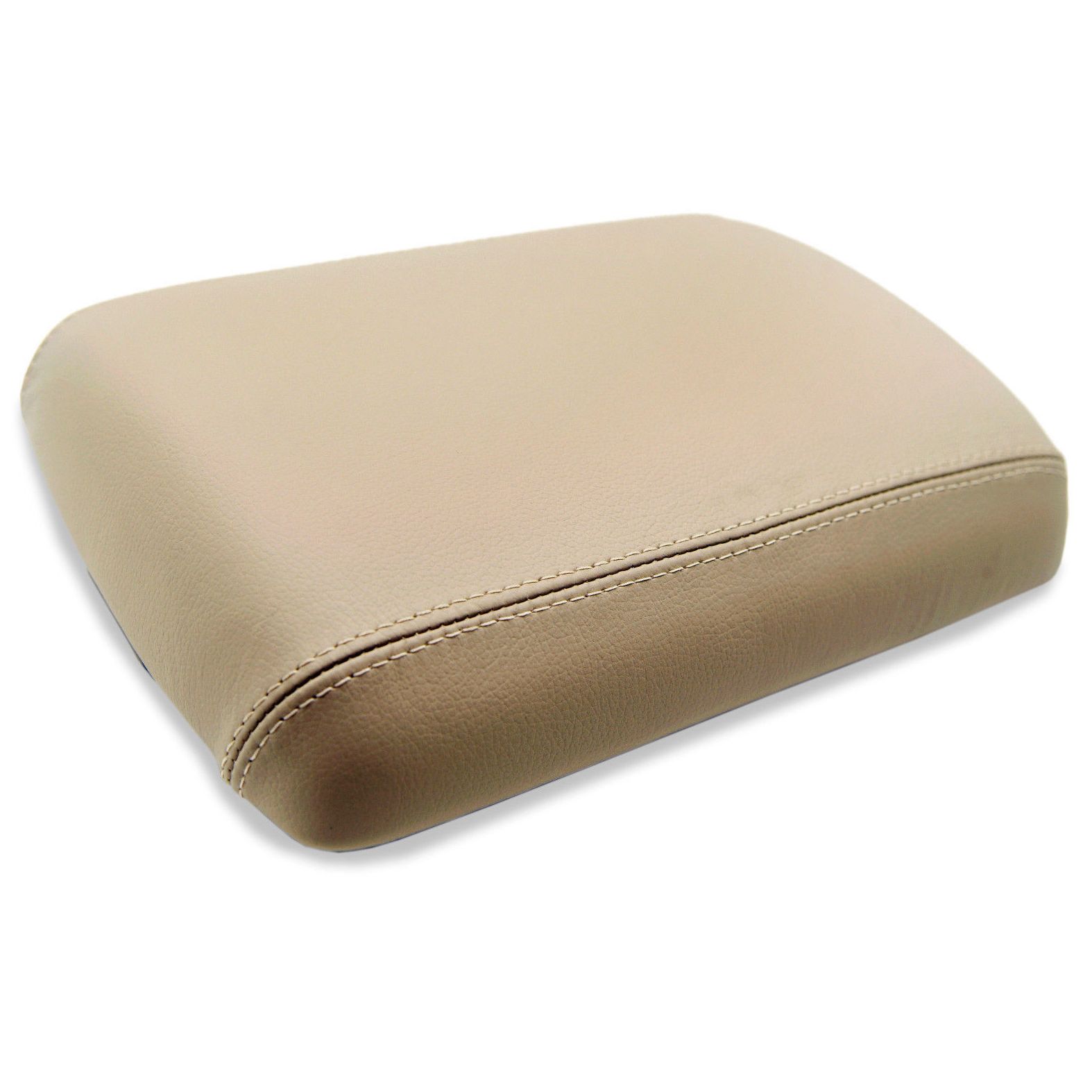 Center Console Armrest Cover Leather Synthetic For Nissan 05-12 Pathfinder Beige