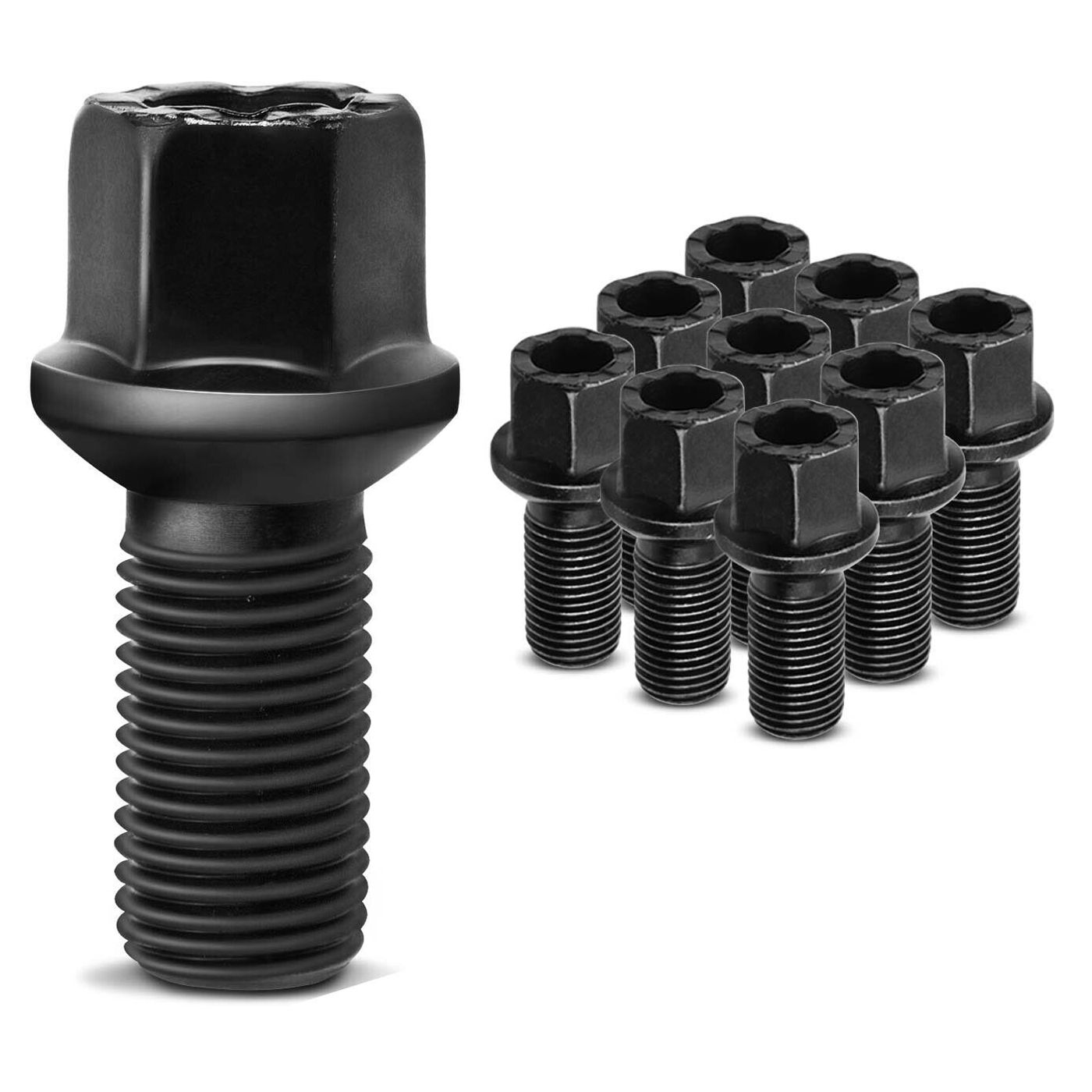 20 PCS - M14-1.5 Wheel Lug Stud For Audi A4 96-20 A5 A6 VW Beetle Golf Jetta Passat