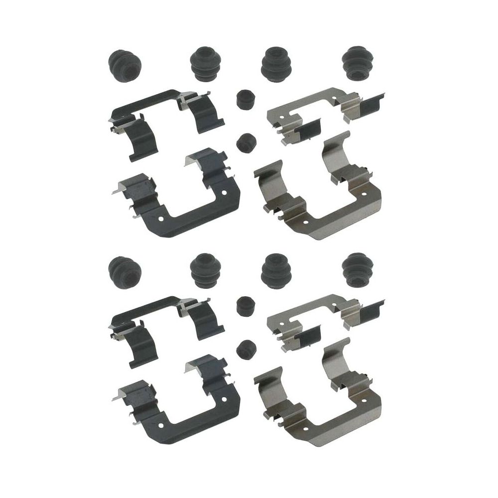 2 Sets Of - For 2007-2010 Hyundai Sonata Limited Sedan Disc Brake Hardware Kit Front