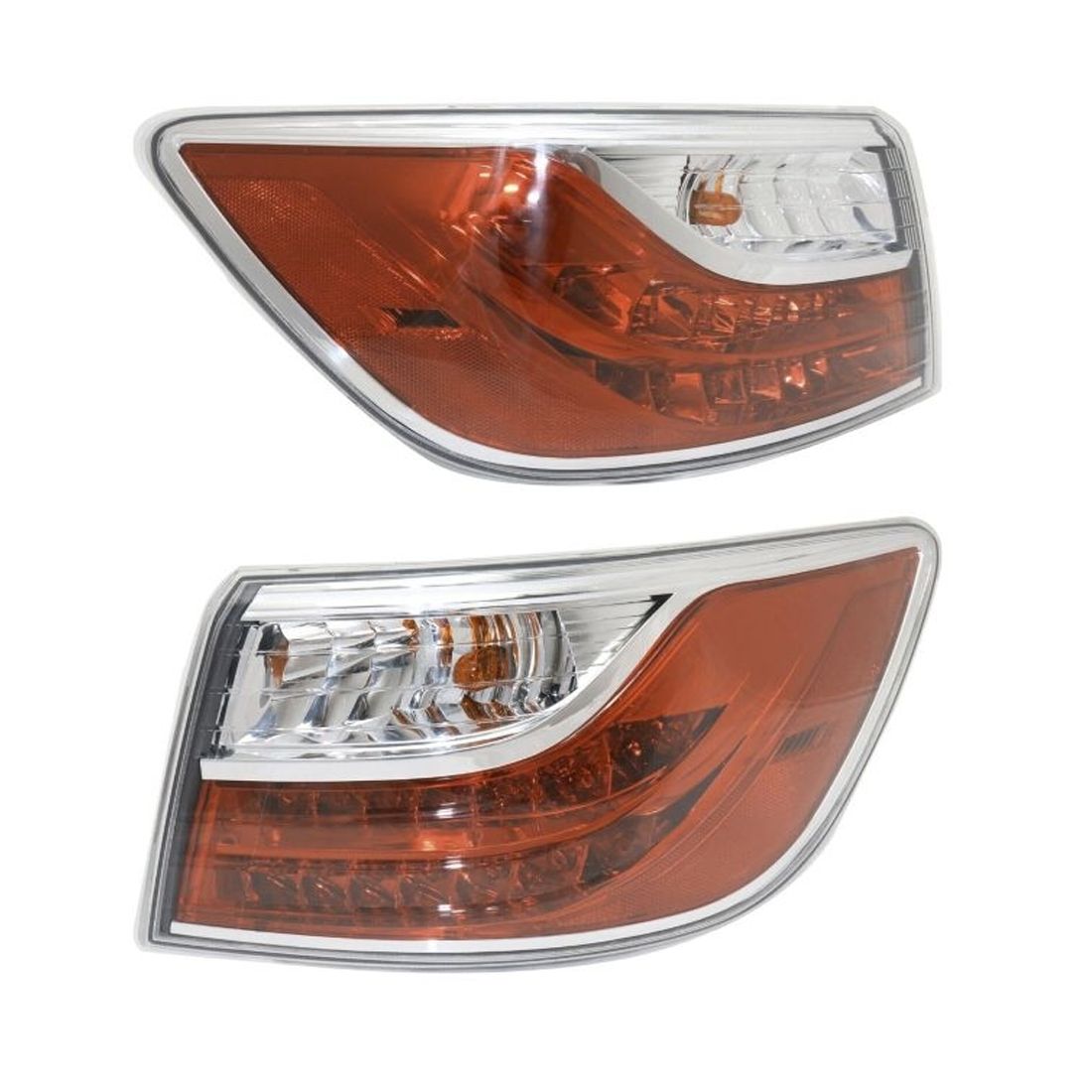 2pcs Left And Right Side Tail Light For Mazda 2010-2012 CX-9 Sport Utility Outer