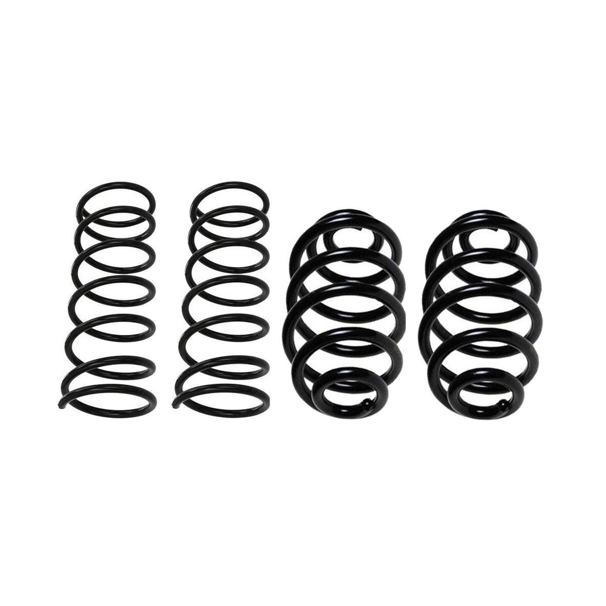 Front And Rear Coil Springs Kit For BMW 1987-1993 325i Base Convertible E30