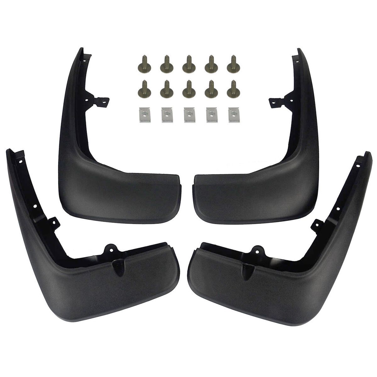 4x Splash Guards Mudflaps + LH For Land Rover Rover Sport L320 06-13