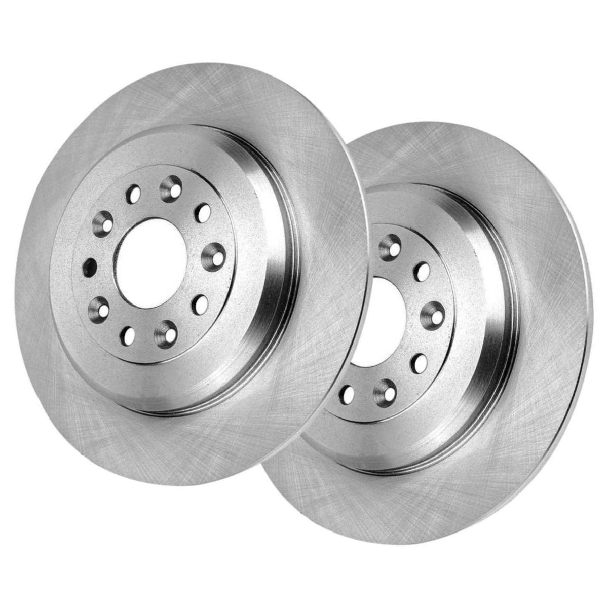 For 2011-2014 Edge 2008-2019 Taurus 2011-2019 Explorer Rear Brake Rotor Pair
