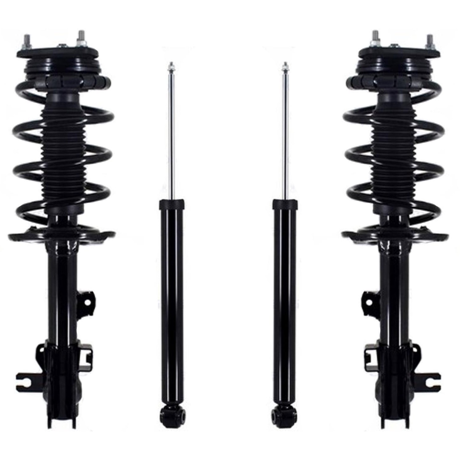 Front Complete Struts W/ Coil Spring & Rear Shocks For CX-9 Mazda CX-9 2019-2021