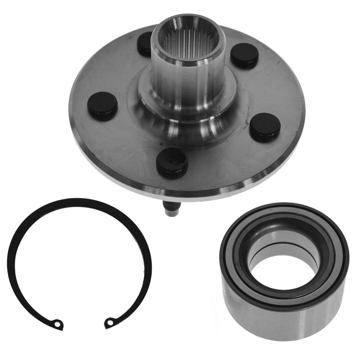 For 03-05 Lincoln Aviator Front & Rear Wheel Bearing & Hub Assembly Kit Set