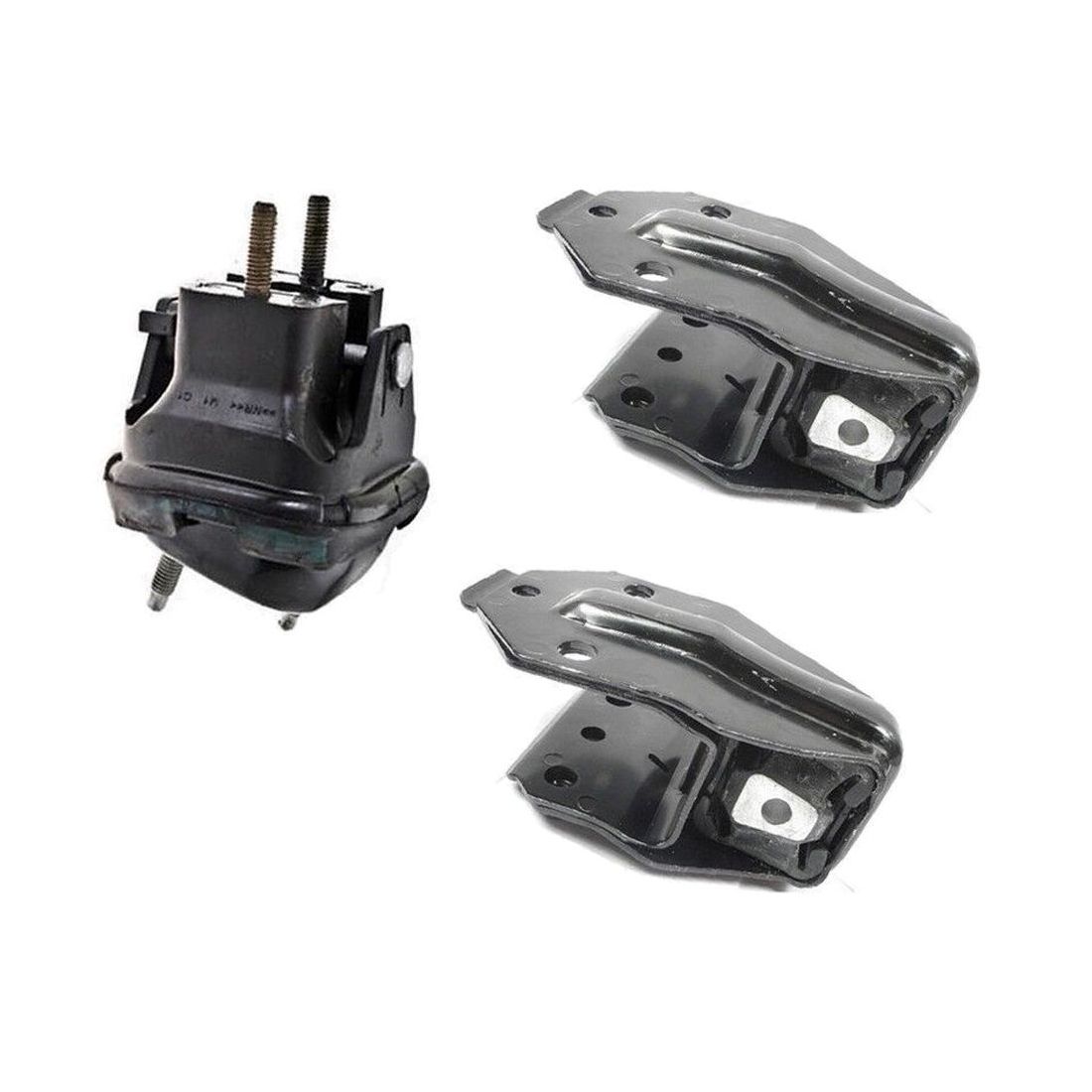 Engine Motor Mount Front Set 3pcs Fits