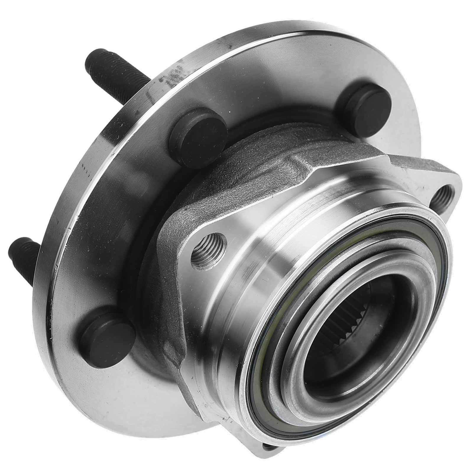 2 Sets Of - Front Wheel Hub & Bearing Assembly For 2005-2010 Dakota 2006-2009 Raider