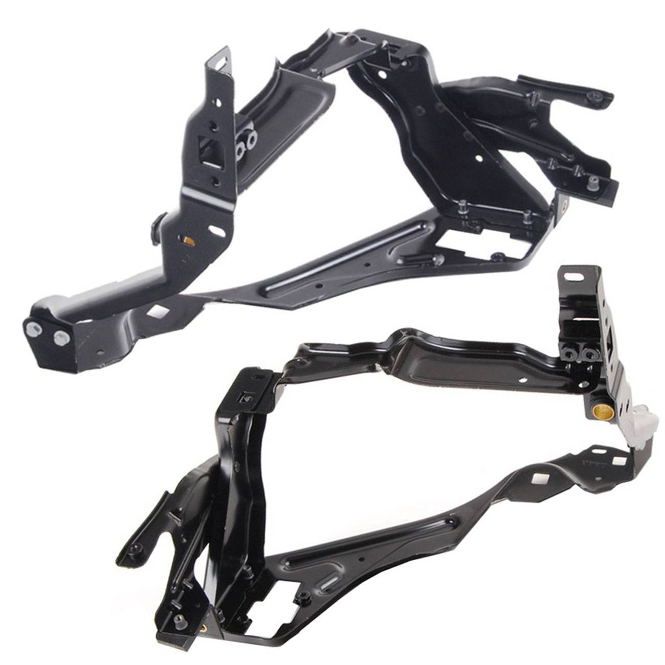 2PC For Benz C-Class W204 Headlight Lamp Frame Support Mount Left & Right