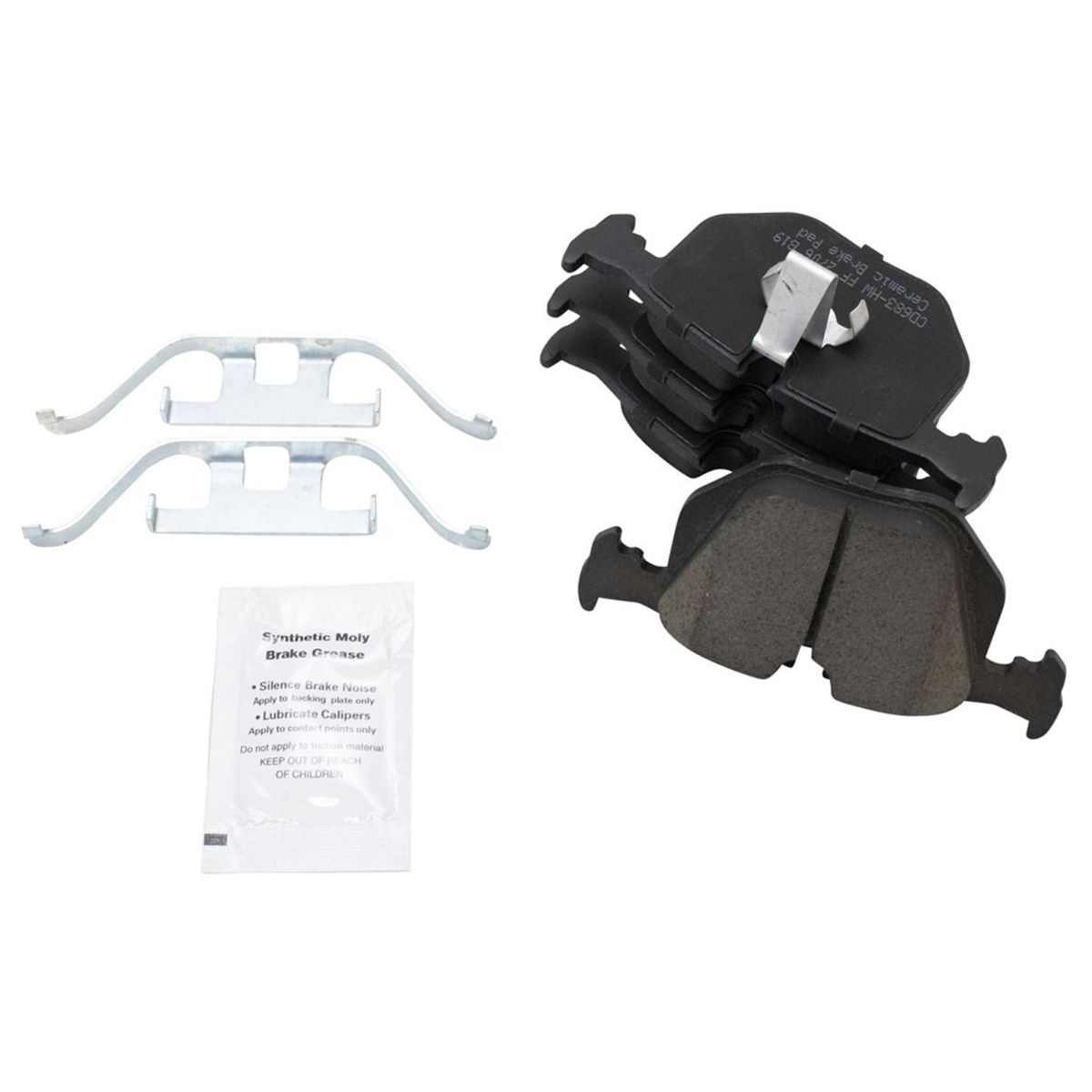 For 04-10 X3 Sport Utility Disc Brake Pad & Rotor Front & Rear Posi Ceramic Kit