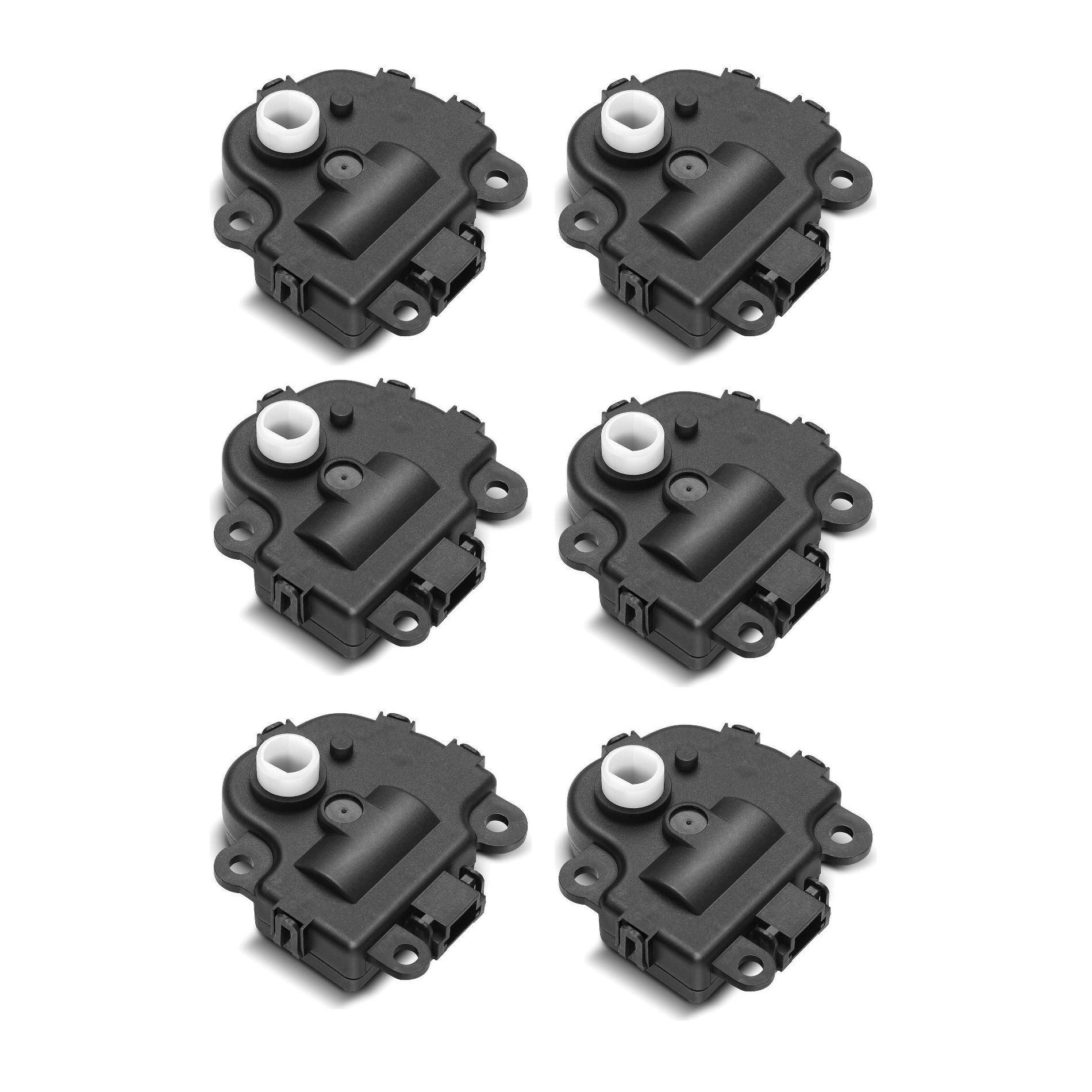 6 Sets Of - HVAC Heater Air Blend Door Actuator For Buick Cadillac Chevrolet Pontiac