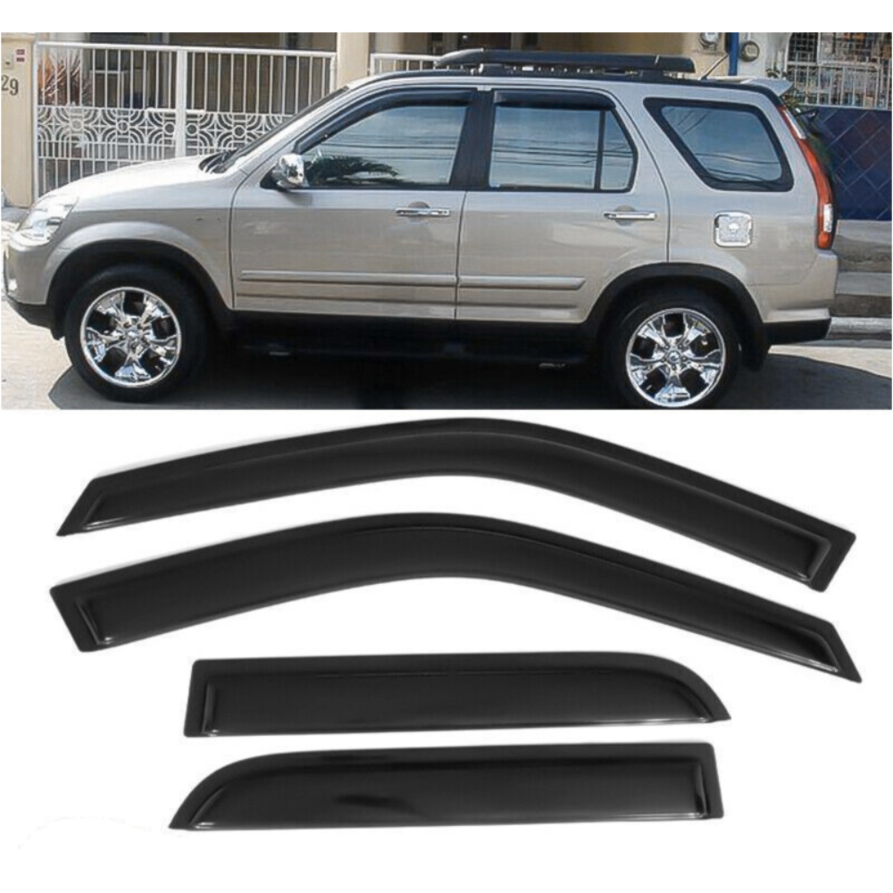 2 Sets Of - For 2002-2006 Honda CR-V Sport Utility Slim Type Window Visors