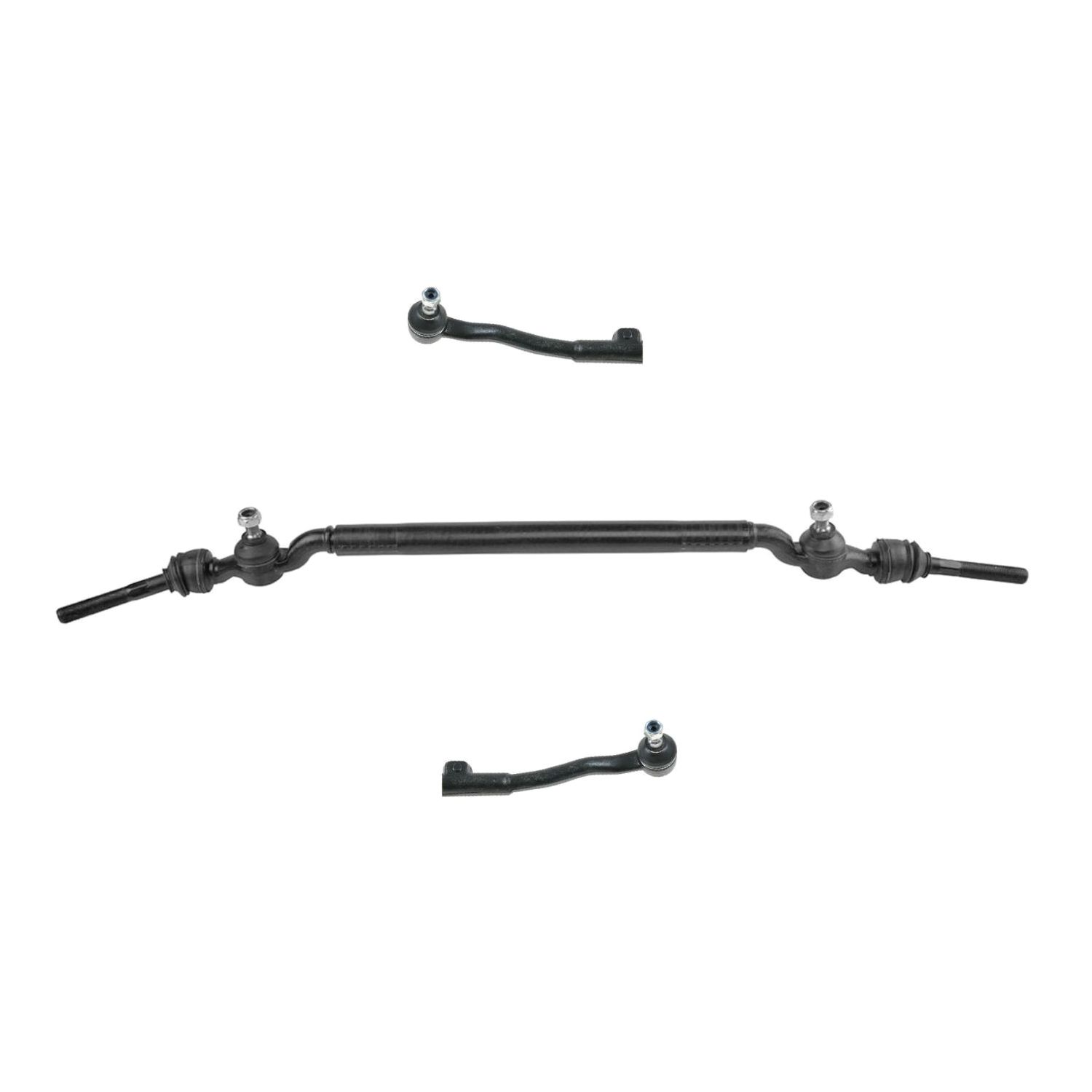 Front Inner Outer Tie Rod End Drag Set Kit For 95-01 740i Base Sedan 7-Series