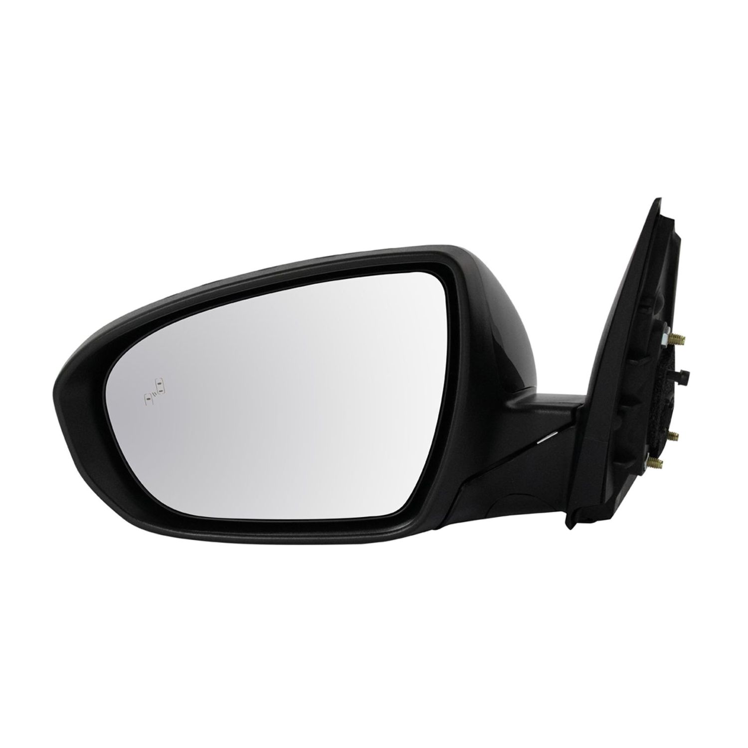 Mirror Power Folding Heated Turn Signal Blind Spot Monitor PTM LH Side