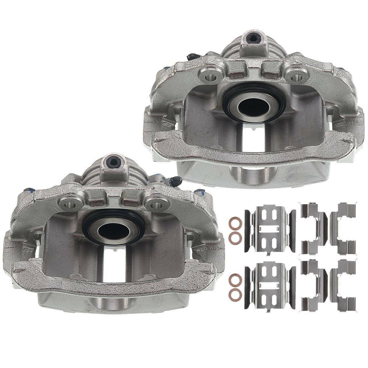 2pcs Brake Caliper W/ Bracket For Chevrolet GMC Isuzu Oldsmobile Rear LH & RH