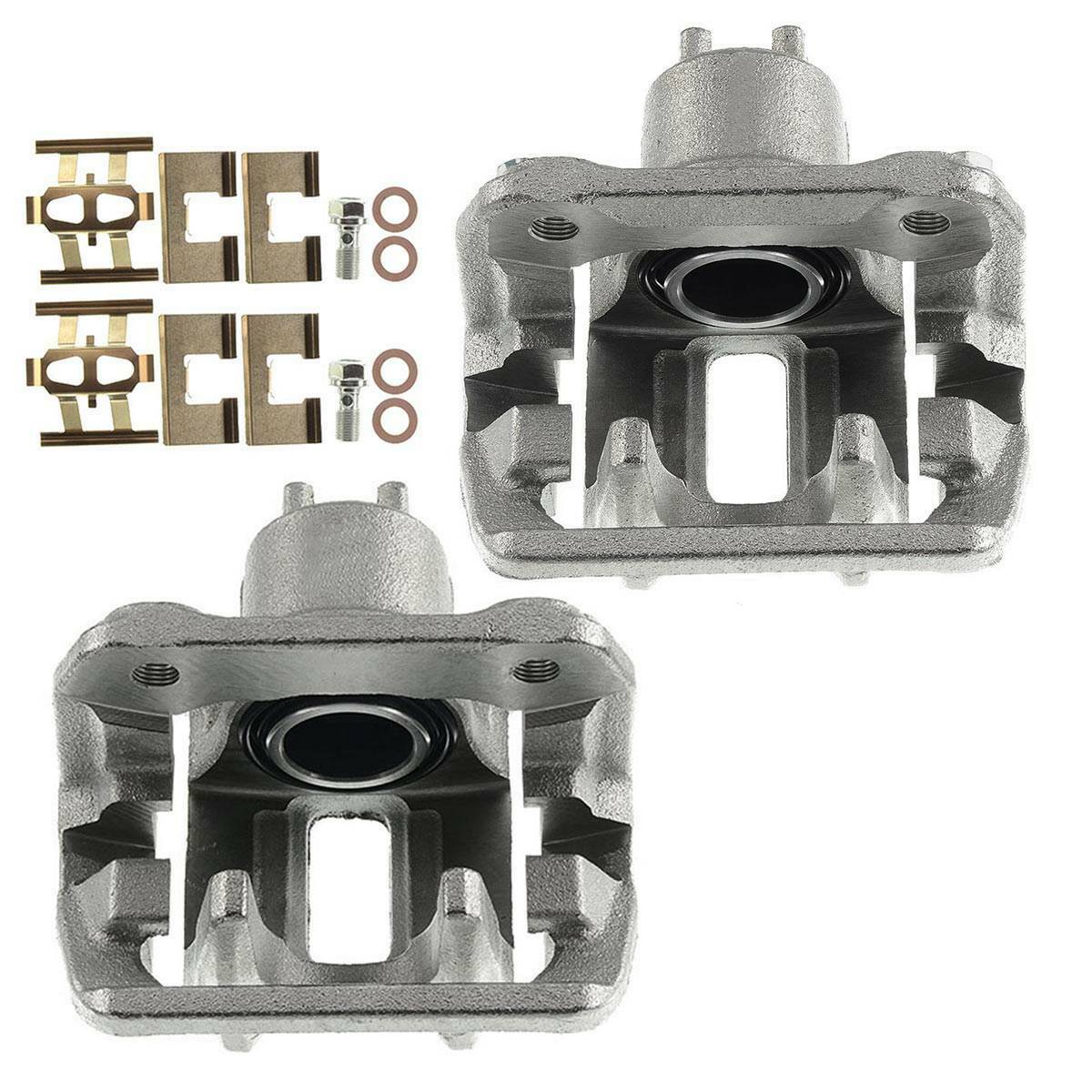 Rear Left & Right Brake Calipers W/ Bracket For Acura RDX Honda CR-V Crosstour