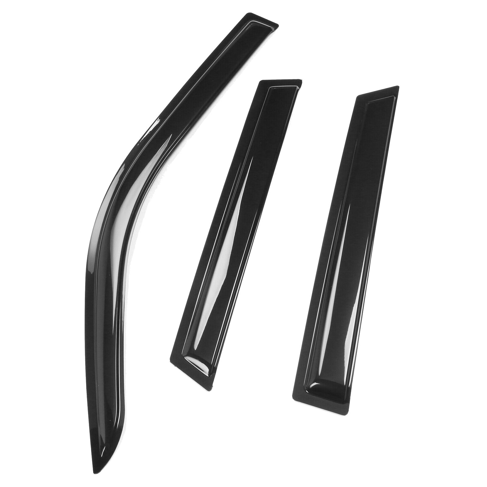 2 Sets Of - Fits 21-23 Ford Bronco Sport Acrylic Slim Window Visors Sun Rain Guards