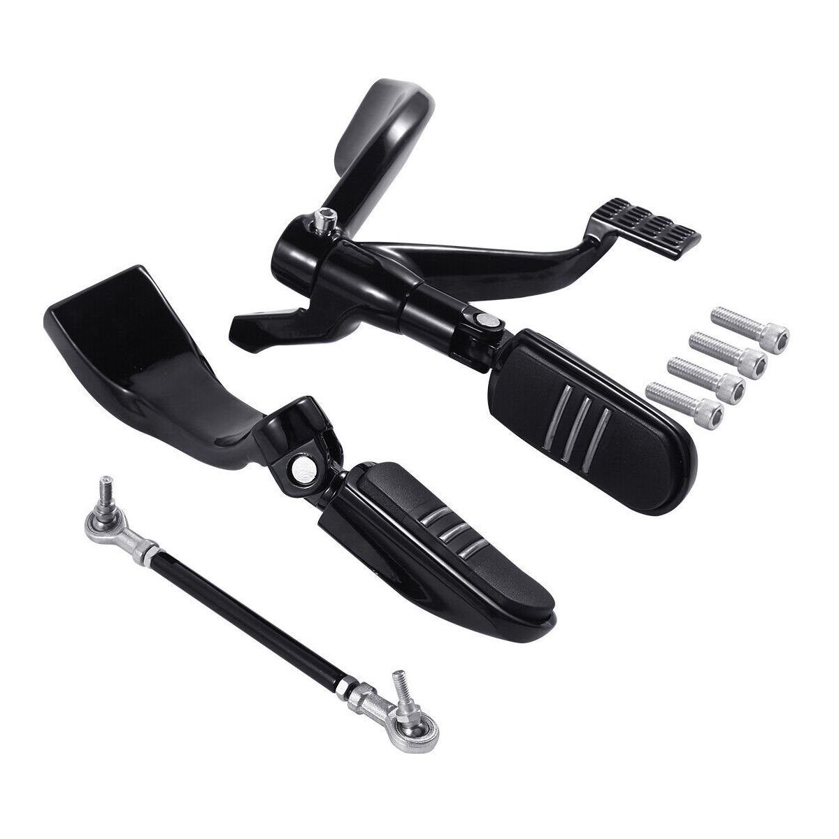 Mid For 2004-2013 Harley-Davidson Sportster 1200 Foot Pegs Levers