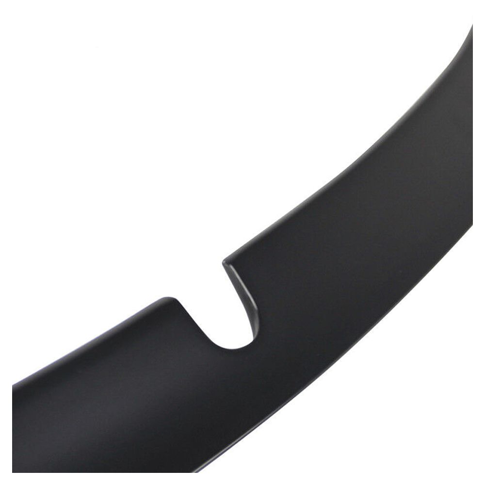 Fits 03-05 Benz E-Class W211 4DR Sedan RL Style Roof Spoiler Unpainted Black ABS