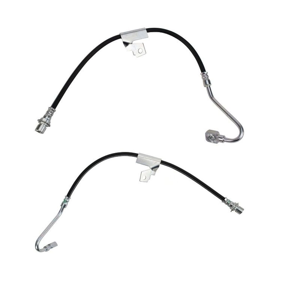 2X Front LH&RH Brake Hose Fits Chevrolet Blazer S10 Jimmy Sonoma Hombre Bravada