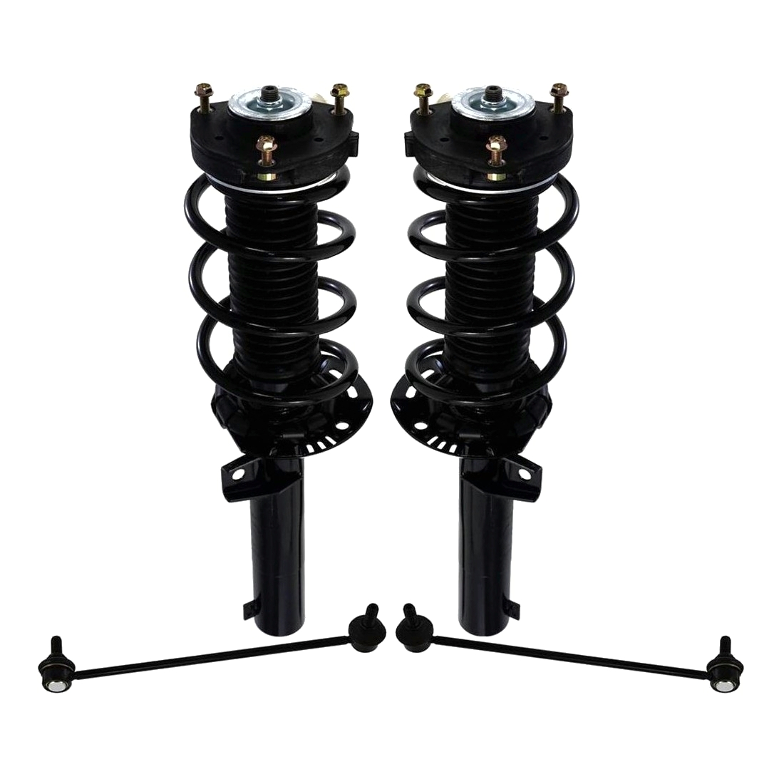 For 2006-2011 A3 Attraction Front Complete Struts & Stabilizer Sway Bar Links