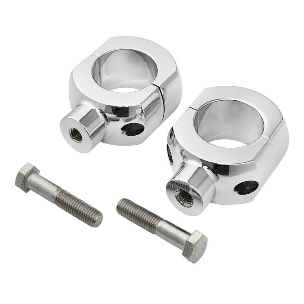 Chrome 2'' Handlebar Bar Risers Fit For Harley-Davidson Harley 1200