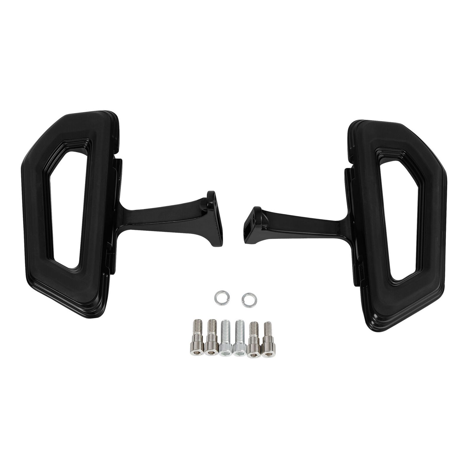 Driver Passenger Floorboards Footpegs Brake Pedal For 1994-2022 Road King Glide