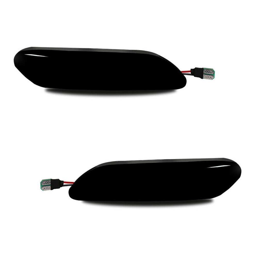 2PCS Amber Full LED Front Side Marker Lights Lamps R60 R61