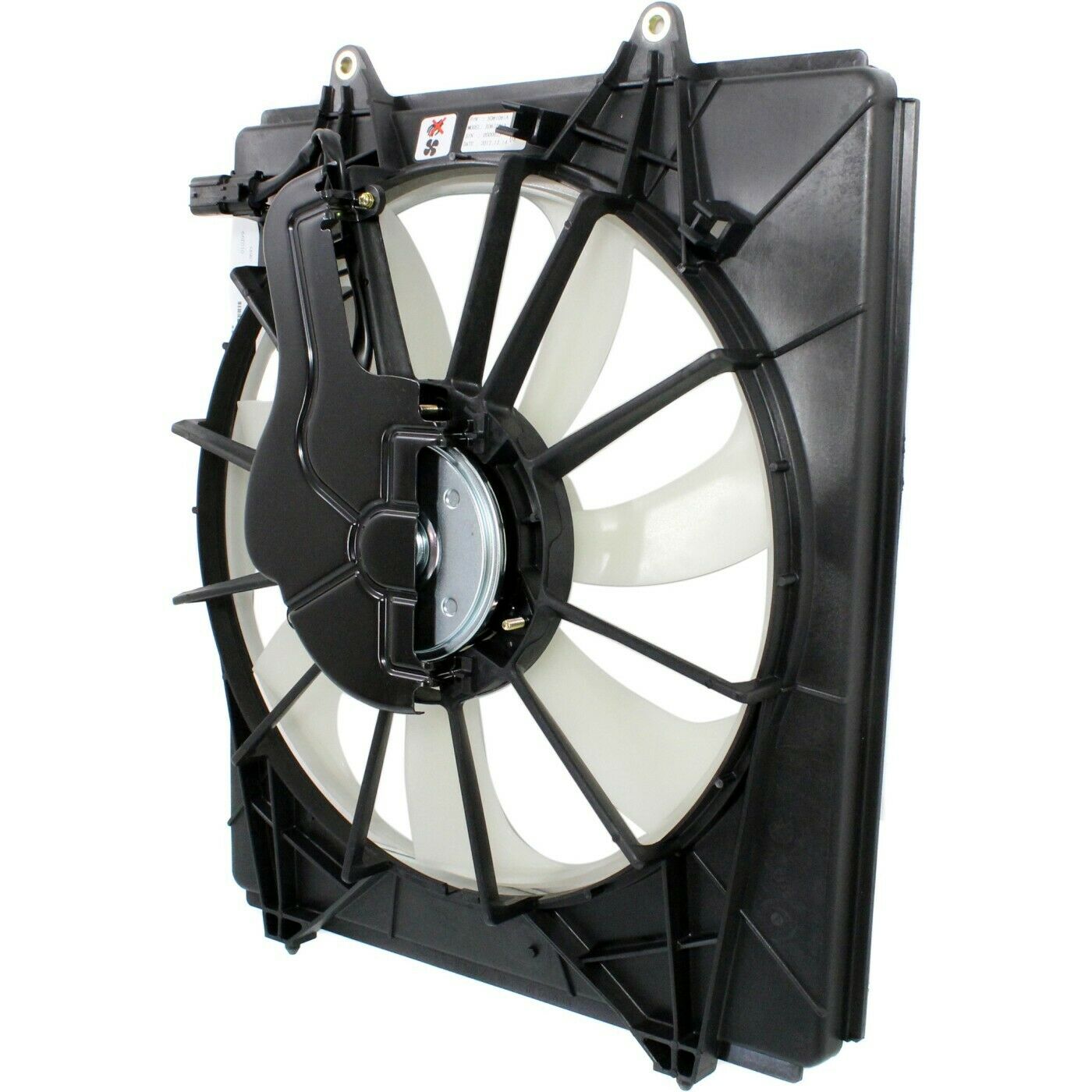 A/C Condenser Cooling Fan For Honda 11-17 Odyssey Mini Passenger Van Right Side