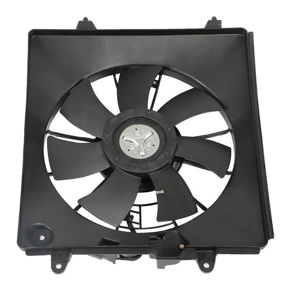 AC A/C Condenser Cooling Fan Radiator For Honda CRV CR-V 2007-2009 2.4L LH + RH