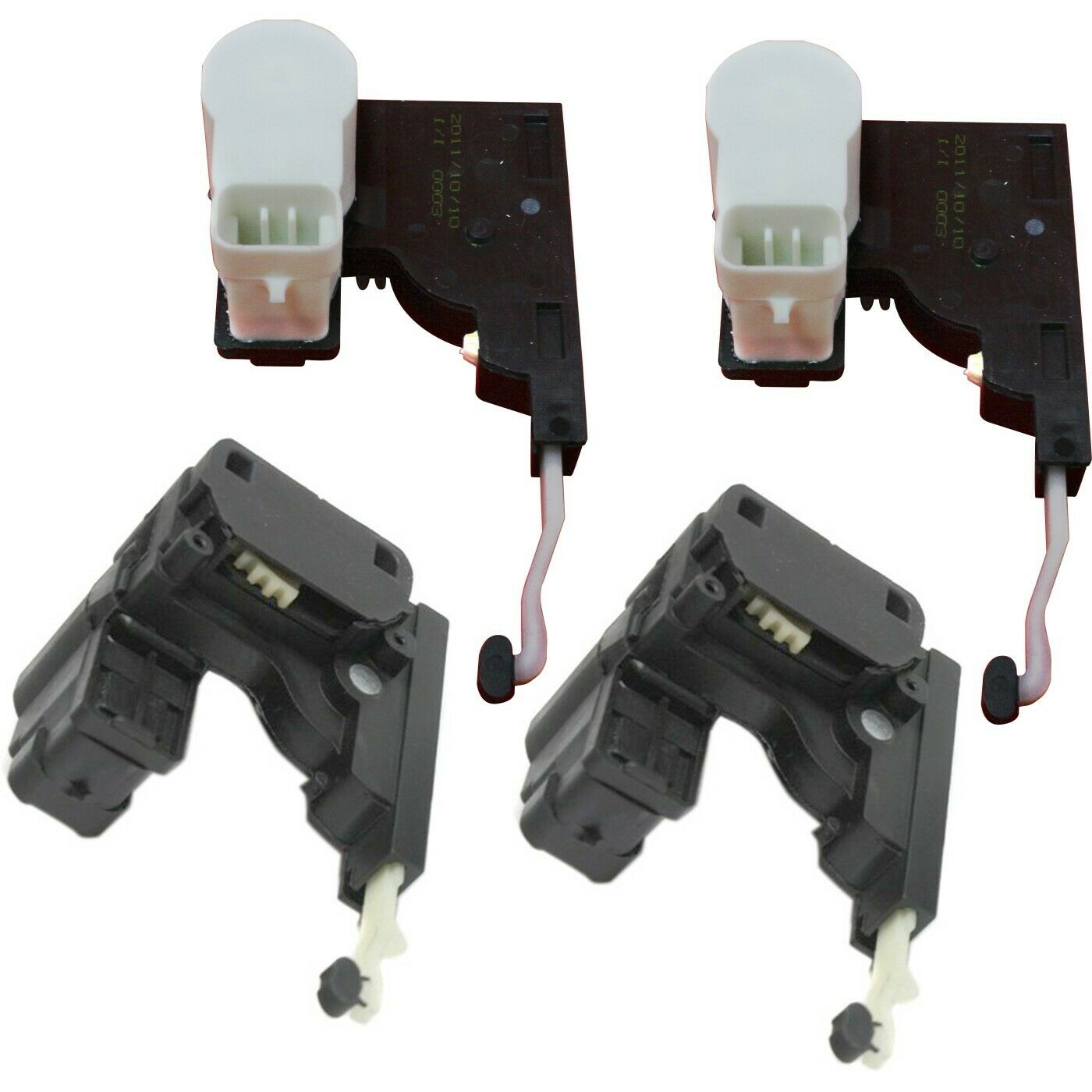Door Lock Actuators 4pcs Front & Rear Driver Passenger Side For Olds