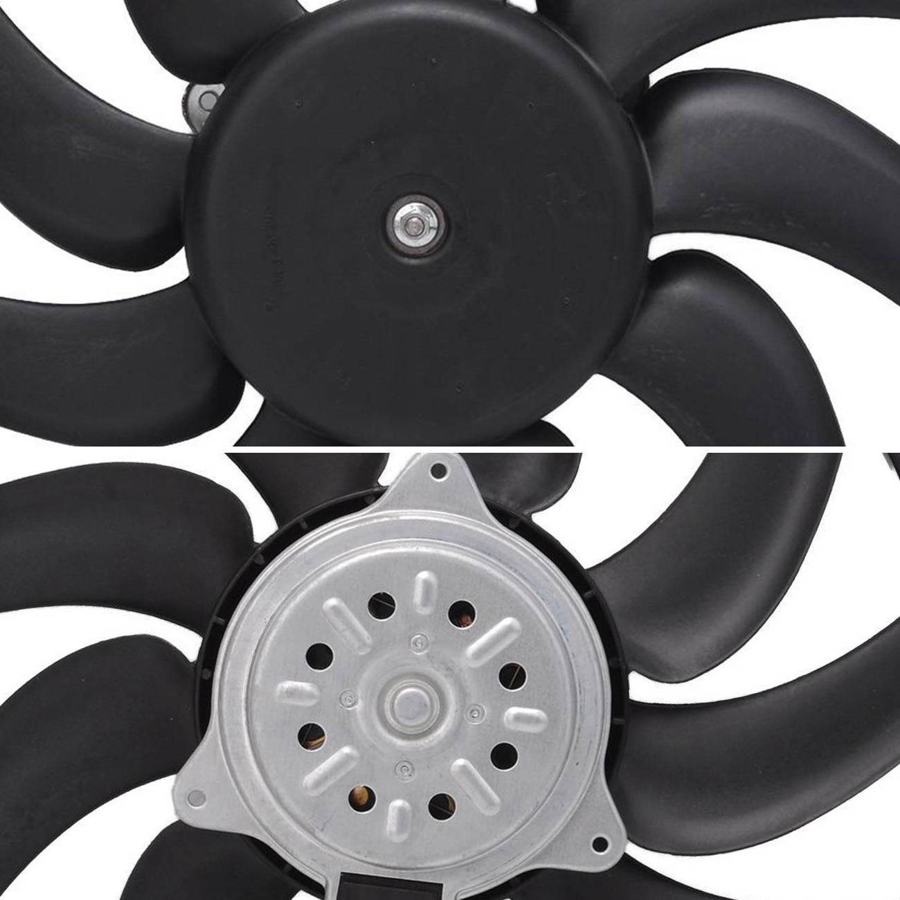 A/C Condenser Engine Cooling Fan Right Passenger For 2008-2015 Audi 200W