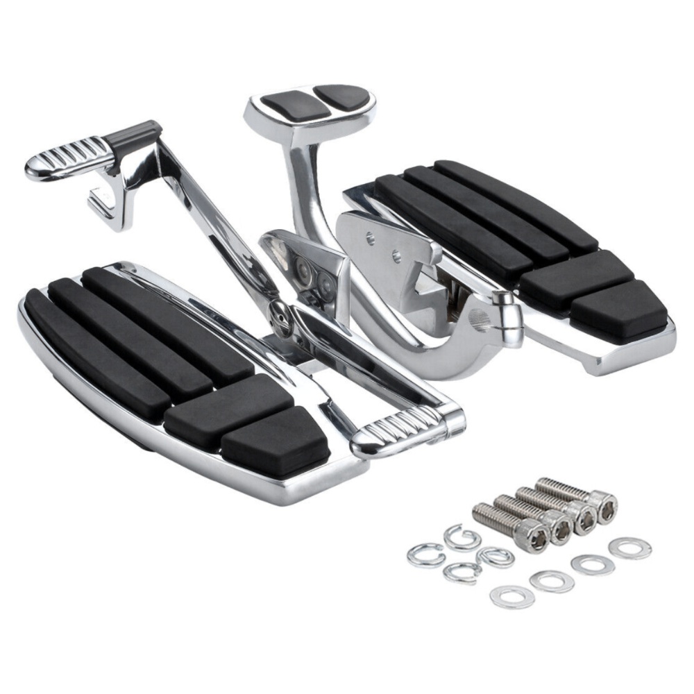 Driver Foot Board Floorboard Kit For Goldwing 1800 Goldwing F6B Valkyrie 1800