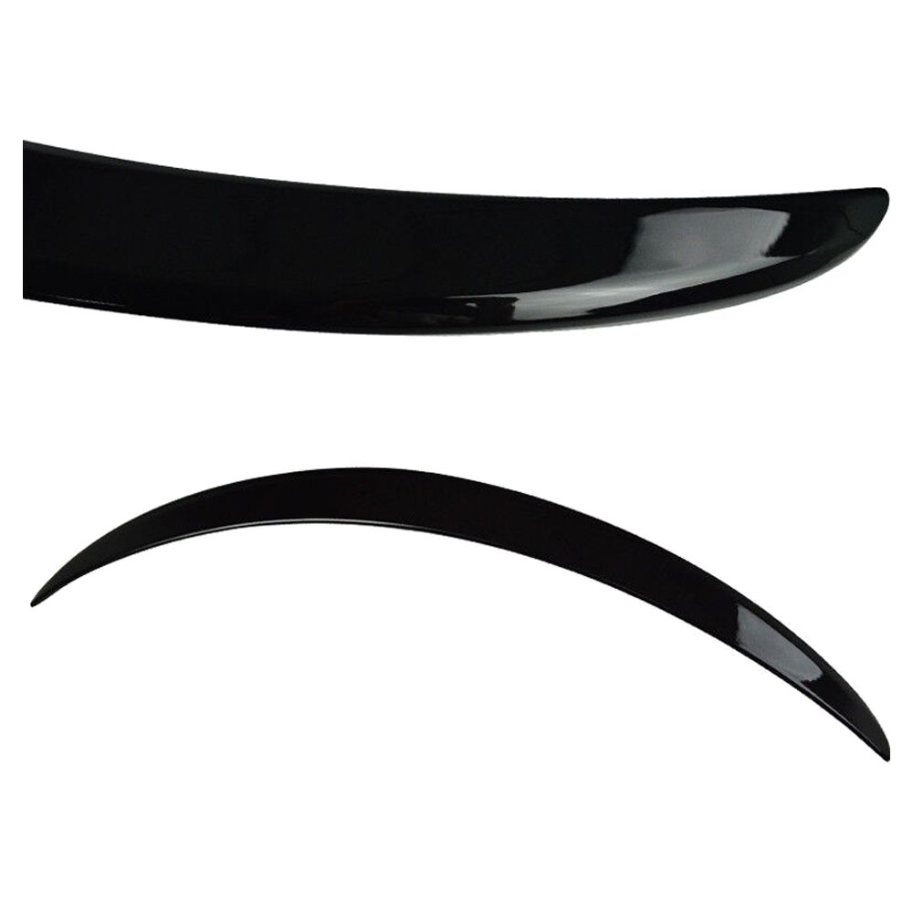 Fit 15-21 Benz W205 C Class Coupe AMG Trunk Spoiler #197 Obsidian Black Metallic