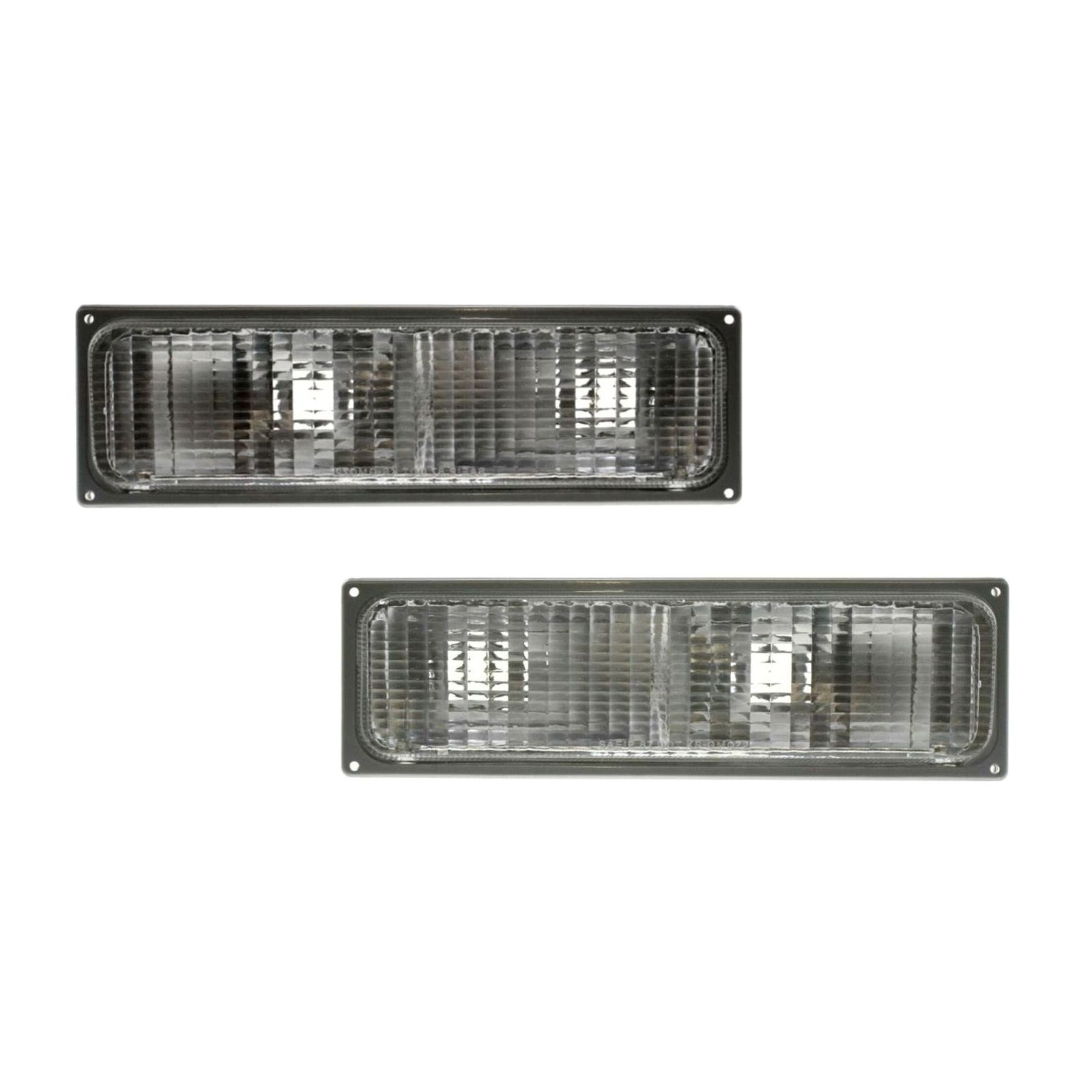Turn Signal Lights Corner Side Marker Park Lamps Set Of 2 For Chevy GMC Pair