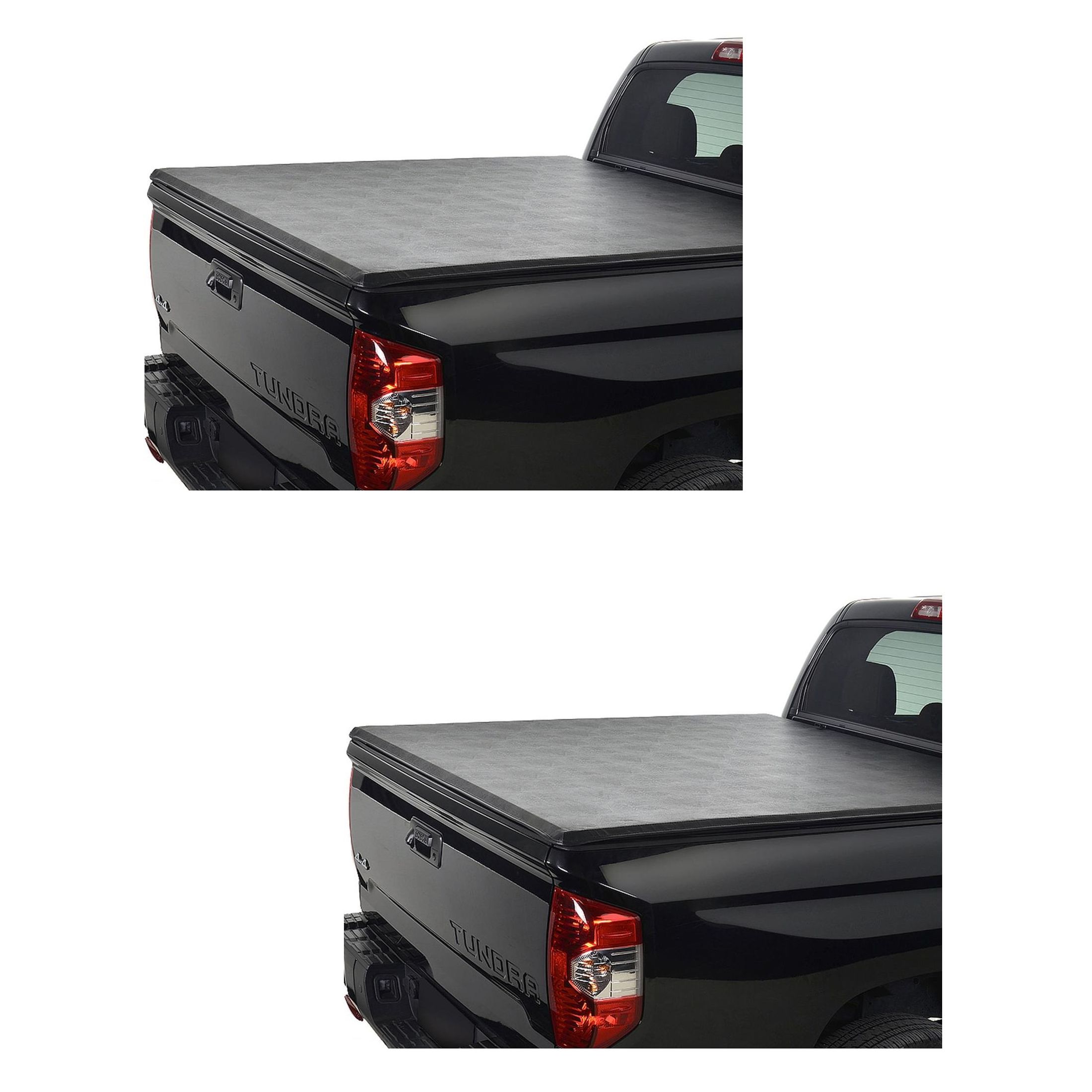 2 Sets Of - Soft Roll-Up Tonneau Cover Fit Ram 09-18 1500 2500/3500 19+ Classic 6.5'