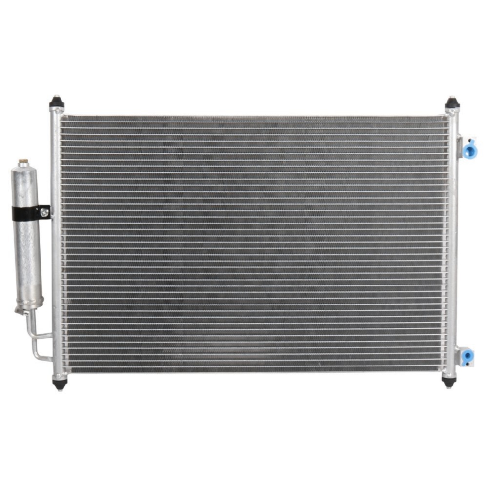 2 Sets Of - Aluminum AC Condenser For Nissan 08-14 Rogue 14-15 Rogue Select 2.5L L4