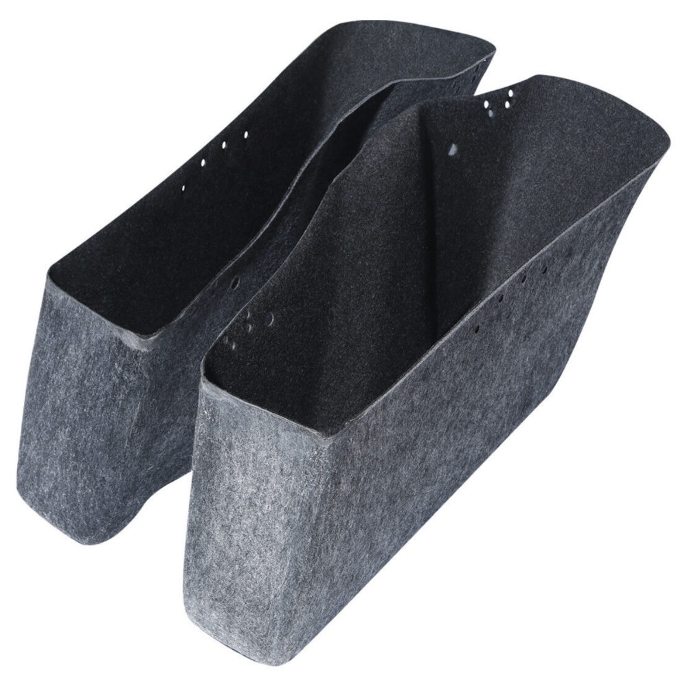Drop-in Saddlebag Insert Carpet Liner For 2014-2021 Harley-Davidson Models US