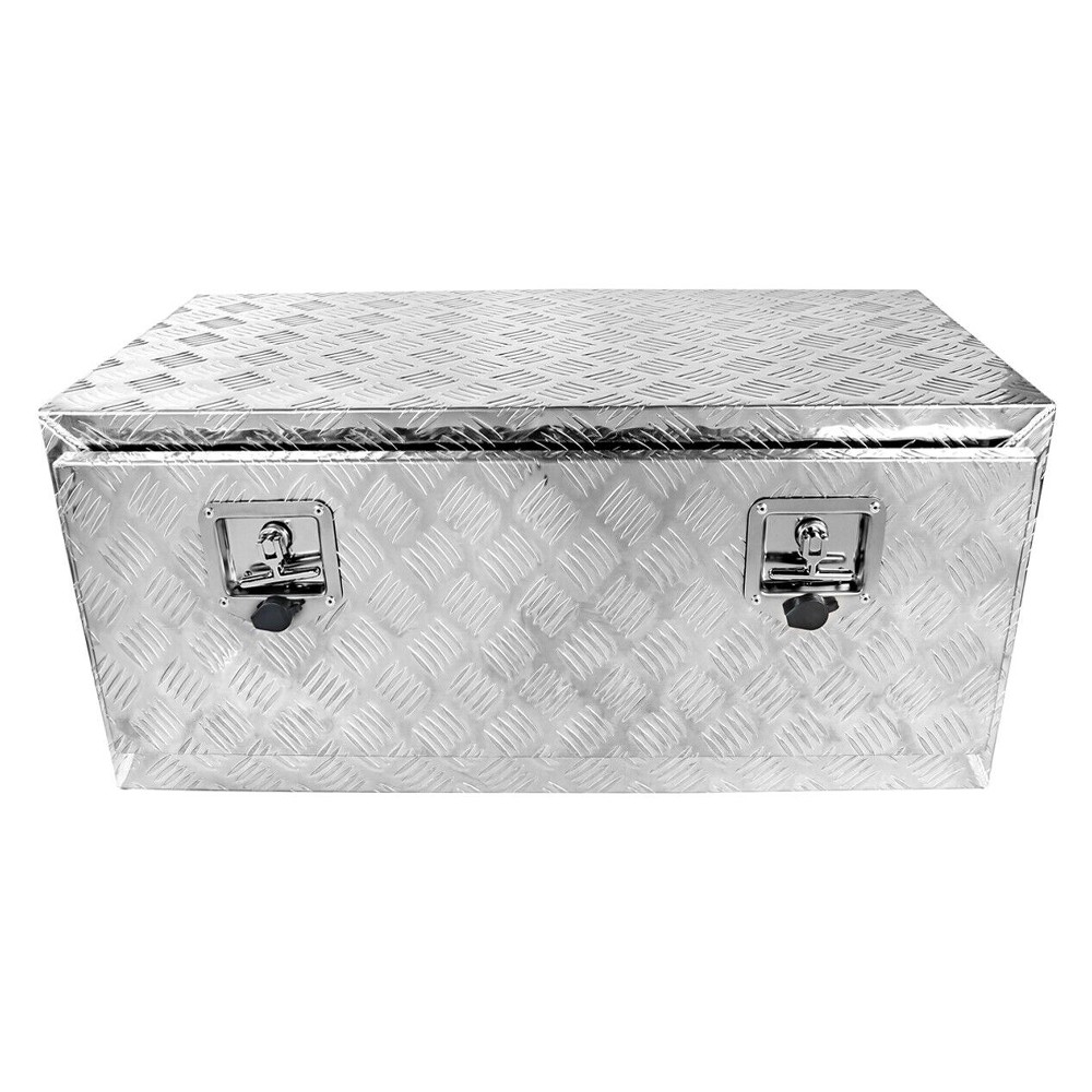 Tool Box 36" Heavy Duty Aluminum Truck Trailer Underbody Storage+Locks+Keys