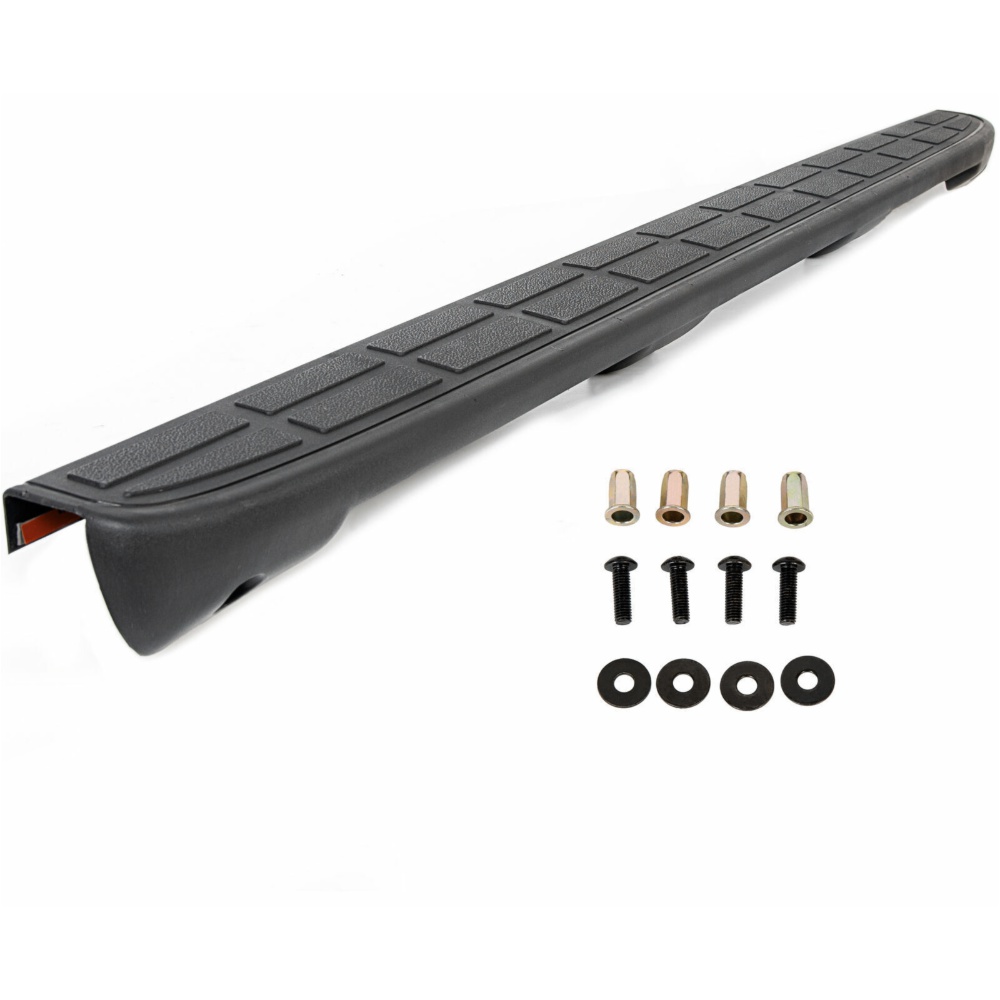 Tailgate Spoiler Cap Molding Top Protector For Classic Sierra Silverado Black