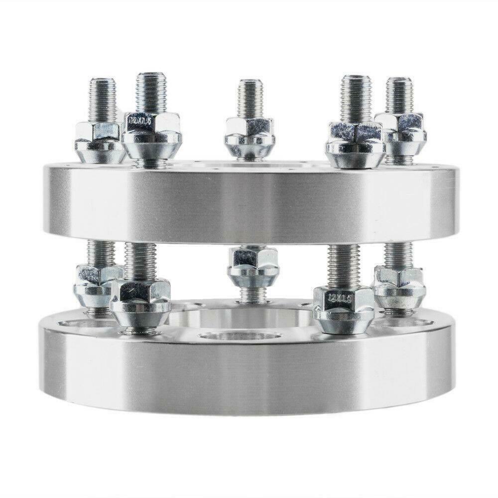 4Pc 25mm | 5x114.3 (5x4.5") To 5x120 | 74mm Wheel Adapters For Lexus IS250 RX350