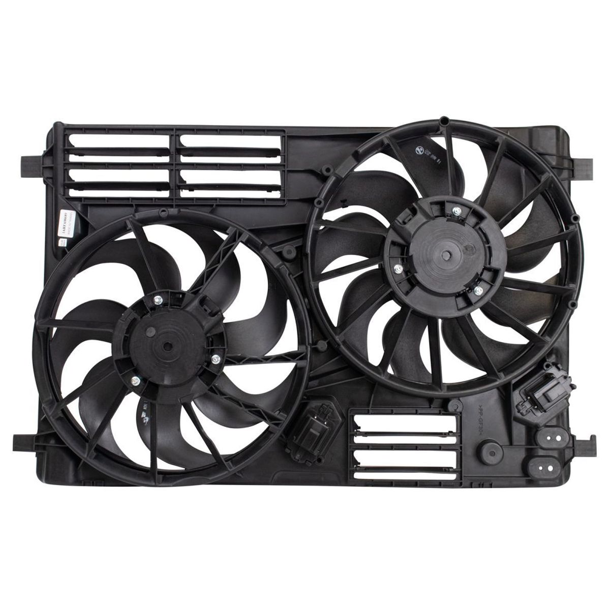 For 15-16 Lincoln MKC Black Label Engine Radiator Dual Cooling Fan Assembly