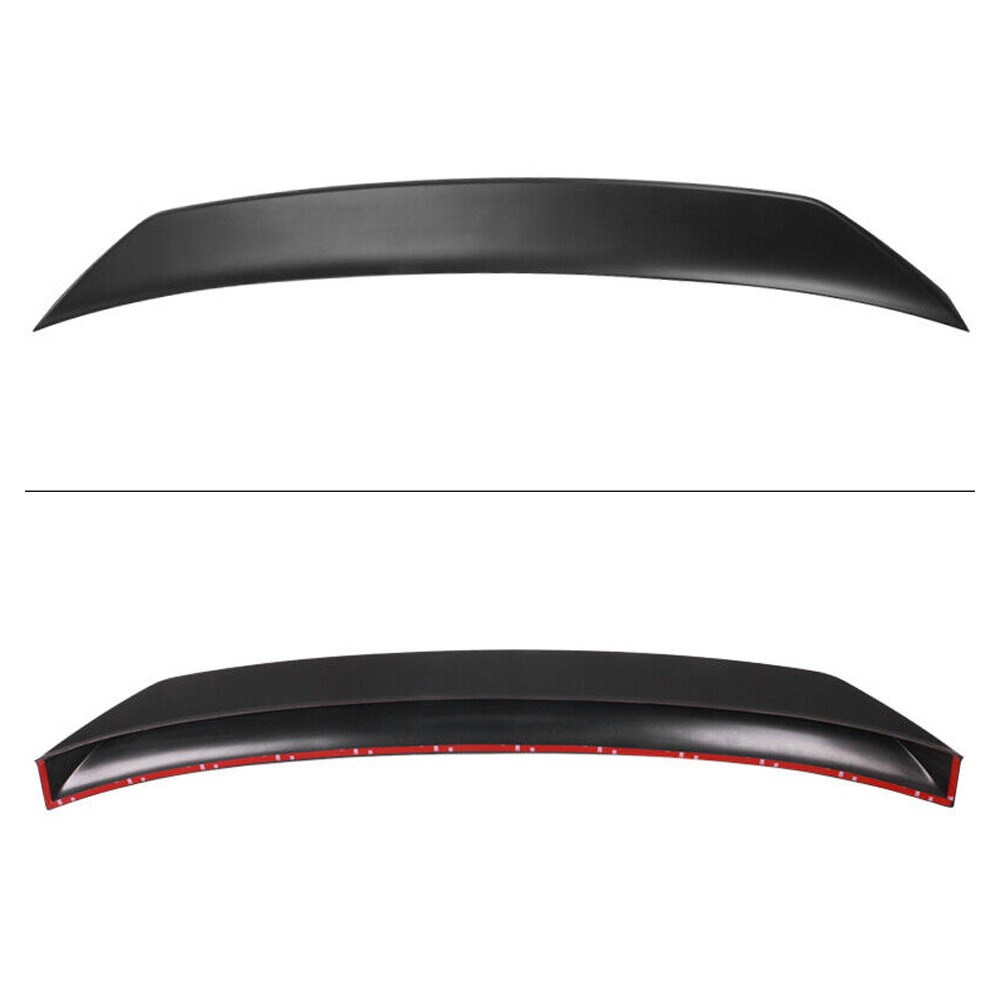 For Acura 02-06 Acura RSX Ikon Style Duckbill Trunk Spoiler Lip Matte Black PP