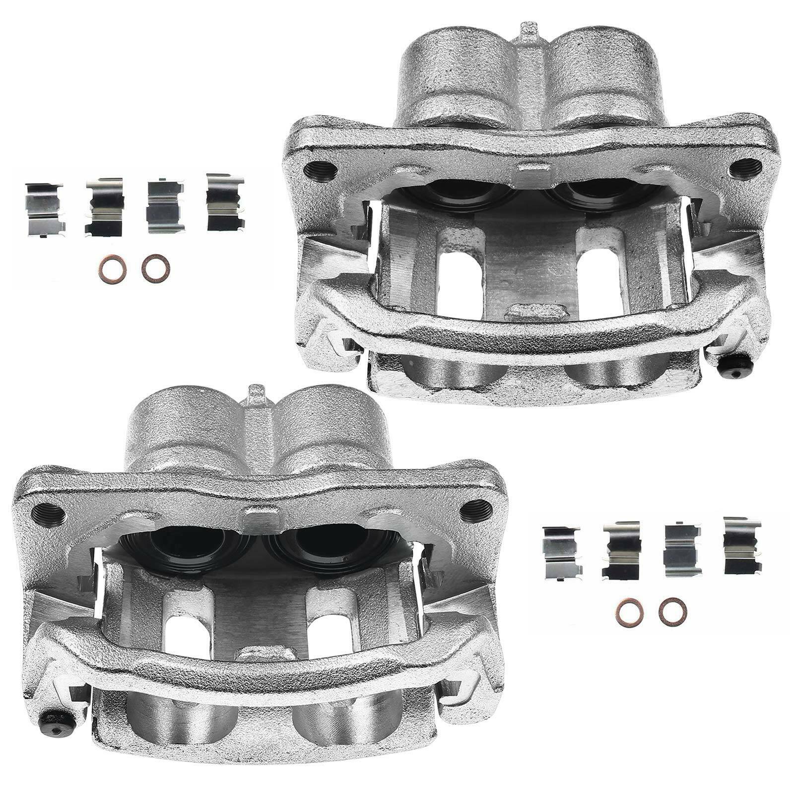 2x Brake Caliper W/ Bracket For 07-09 Edge Sport Utility Front Left & Right FWD
