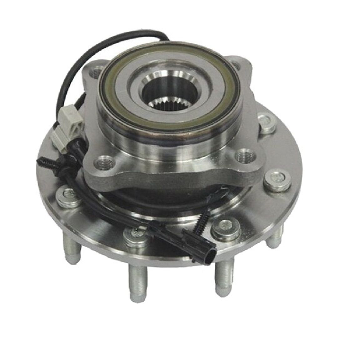Front Hub Bearing Assembly 8 Studs For 01-07 Silverado 1500 A86639-NT515058 Etc