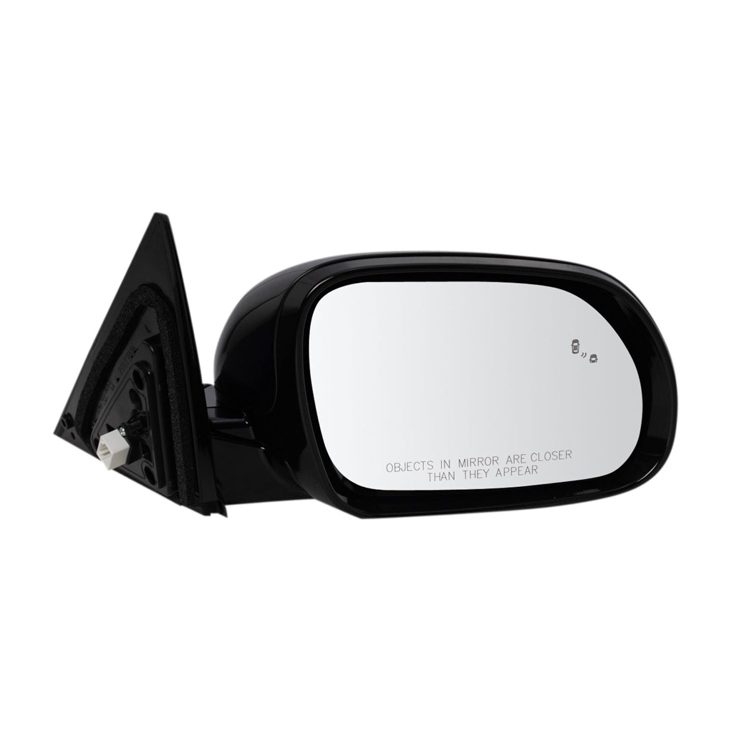 For 2020 Soul Hatchback Mirror Power Heated Blind Spot Texture Base Right Side