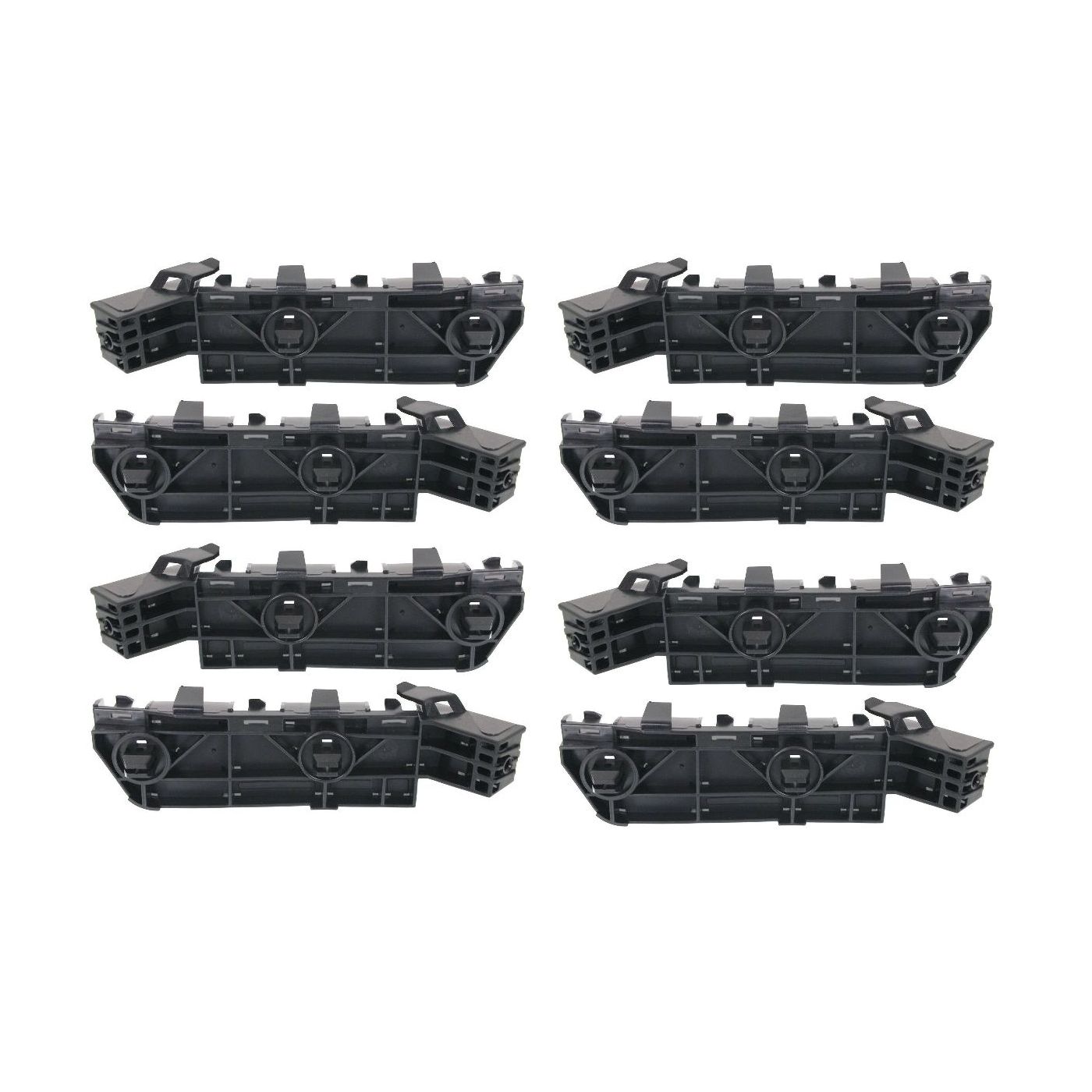 8 PCS - Bumper Bracket For 07-11 CR-V Sport Utility Set Front Left & Right Side