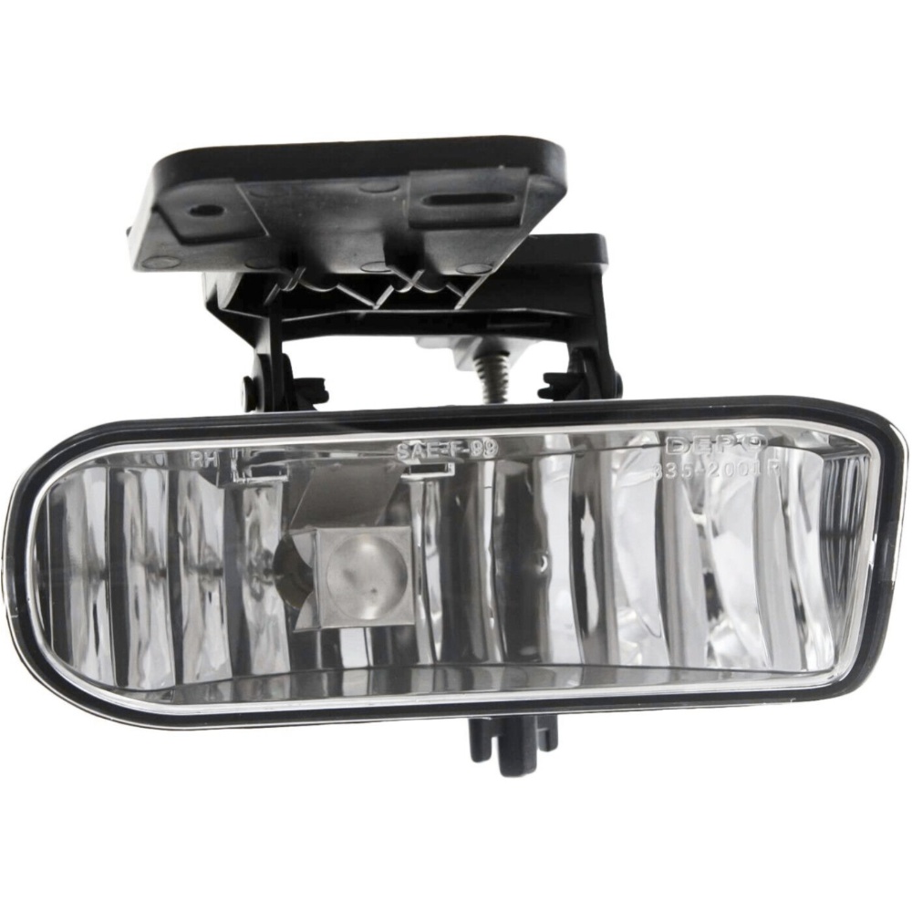 Pair Fog Lights Driving Lamps Set Of 2 Front Driver & Passenger Side For GMC