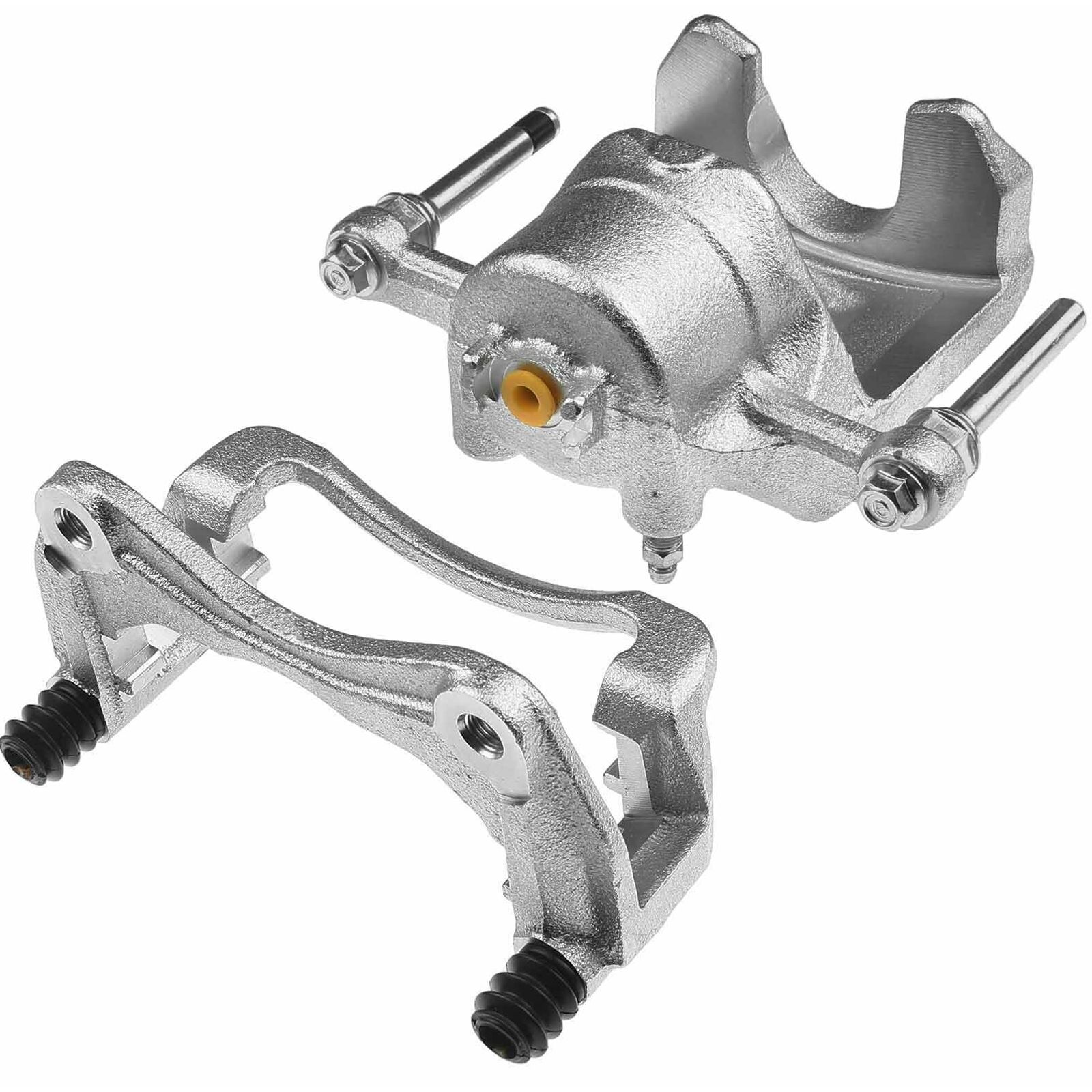 2x Disc Brake Caliper W/Bracket Accent For 2019-2021 Accent GL Mid Sedan Front