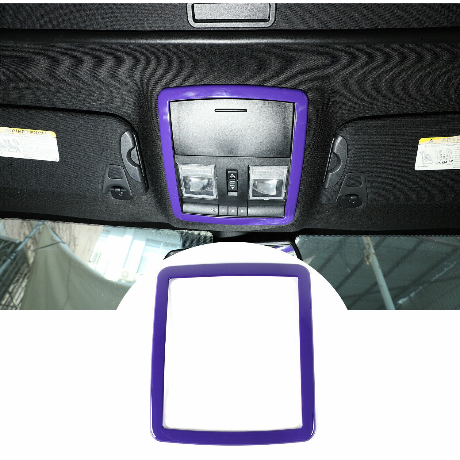 Purple Roof Reading Light Cover